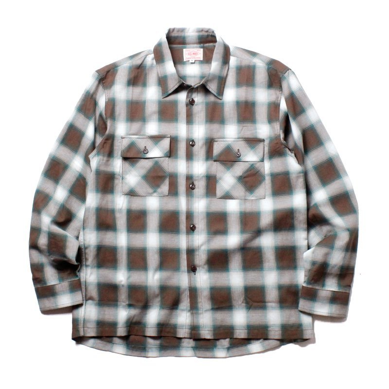 最新入荷 新品 BIG MIKE ビッグマイク オンブレチェックシャツ