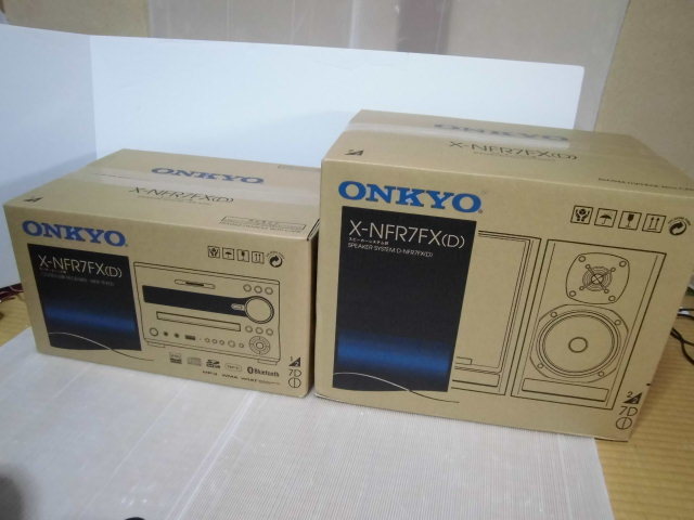 ★未開封・新品★オンキヨー ONKYO X-NFR7FX センターユニット部とスピーカーのセット★ NFR-7FX ハイレゾ対応機器の画像1