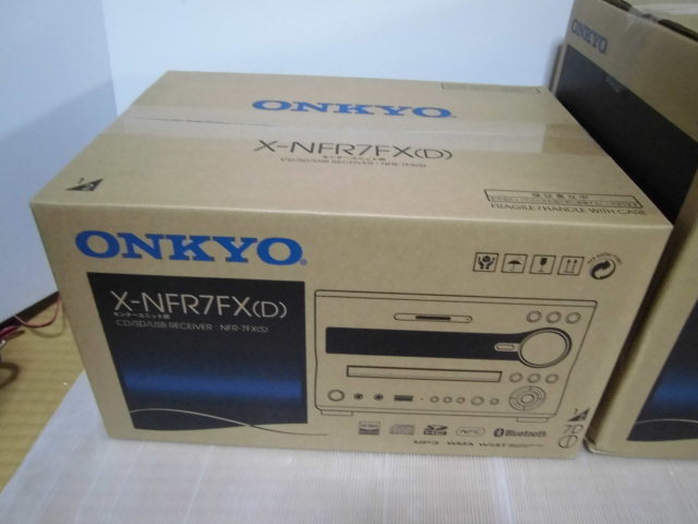 ★未開封・新品★オンキヨー ONKYO X-NFR7FX センターユニット部とスピーカーのセット★ NFR-7FX ハイレゾ対応機器の画像7