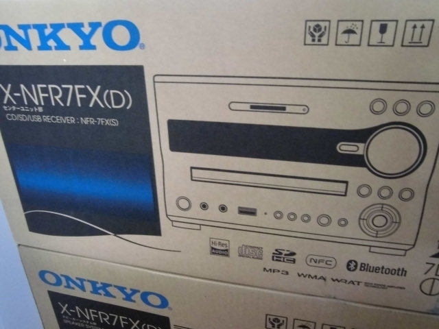 ★ほぼ未使用☆2019年製 ONKYO X-NFR7FX(D) CD/SD/USB ハイレゾ対応 ★新品に近いの画像8