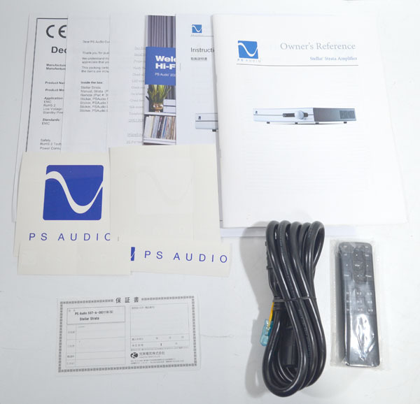 ☆新品!未使用!PS AUDIO Stellar Strata プリメインアンプ☆ ☆新品!未使用!PS AUDIO Stellar Strata プリメインアンプ☆
