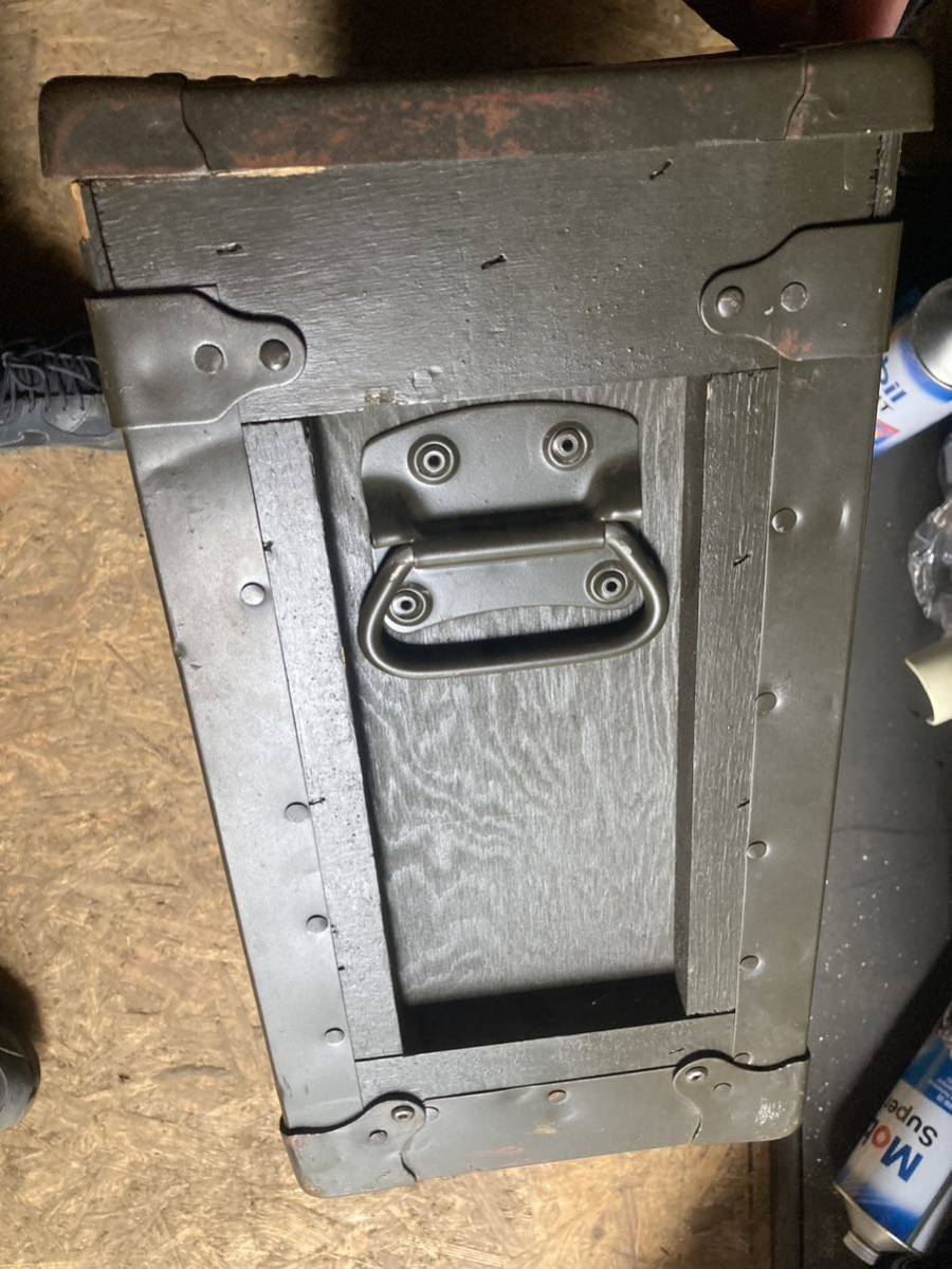 SMP ミリタリーランタン ボックス 収納 ケース 米軍 ビンテージ SMP ミリタリーランタン ボックス 収納 ケース 米軍 ビンテージ