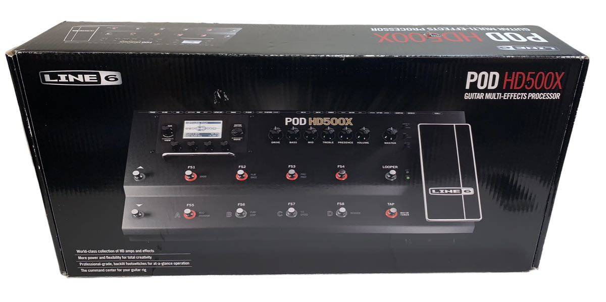 Line マルチエフェクトプロセッサー POD HD500X