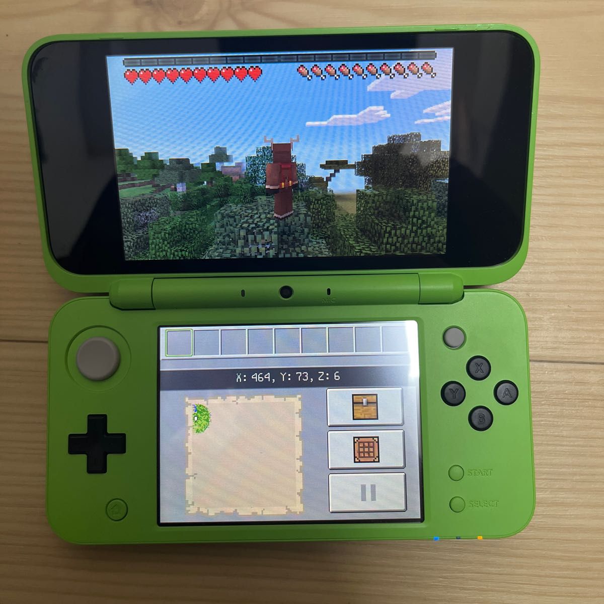 newニンテンドー2DSLL マインクラフト マインクラフトクリーパー New Nintendo 2DS LL