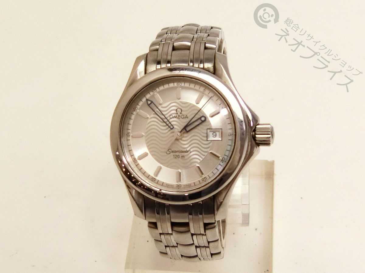 ◇Z2093 OMEGA オメガ シーマスター 120m レディース クオーツ 腕時計