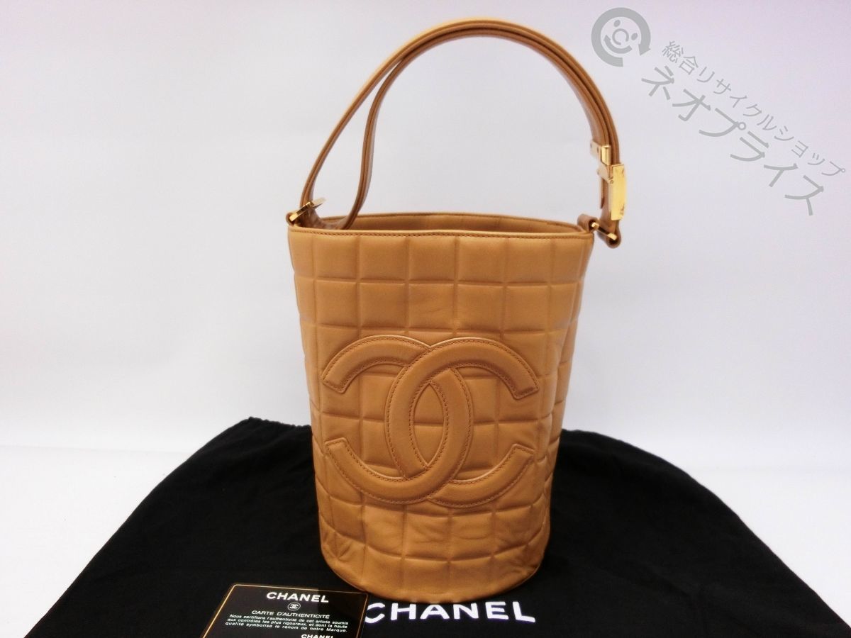 希少】CHANEL シャネル チョコバー ポーチ ココマーク-