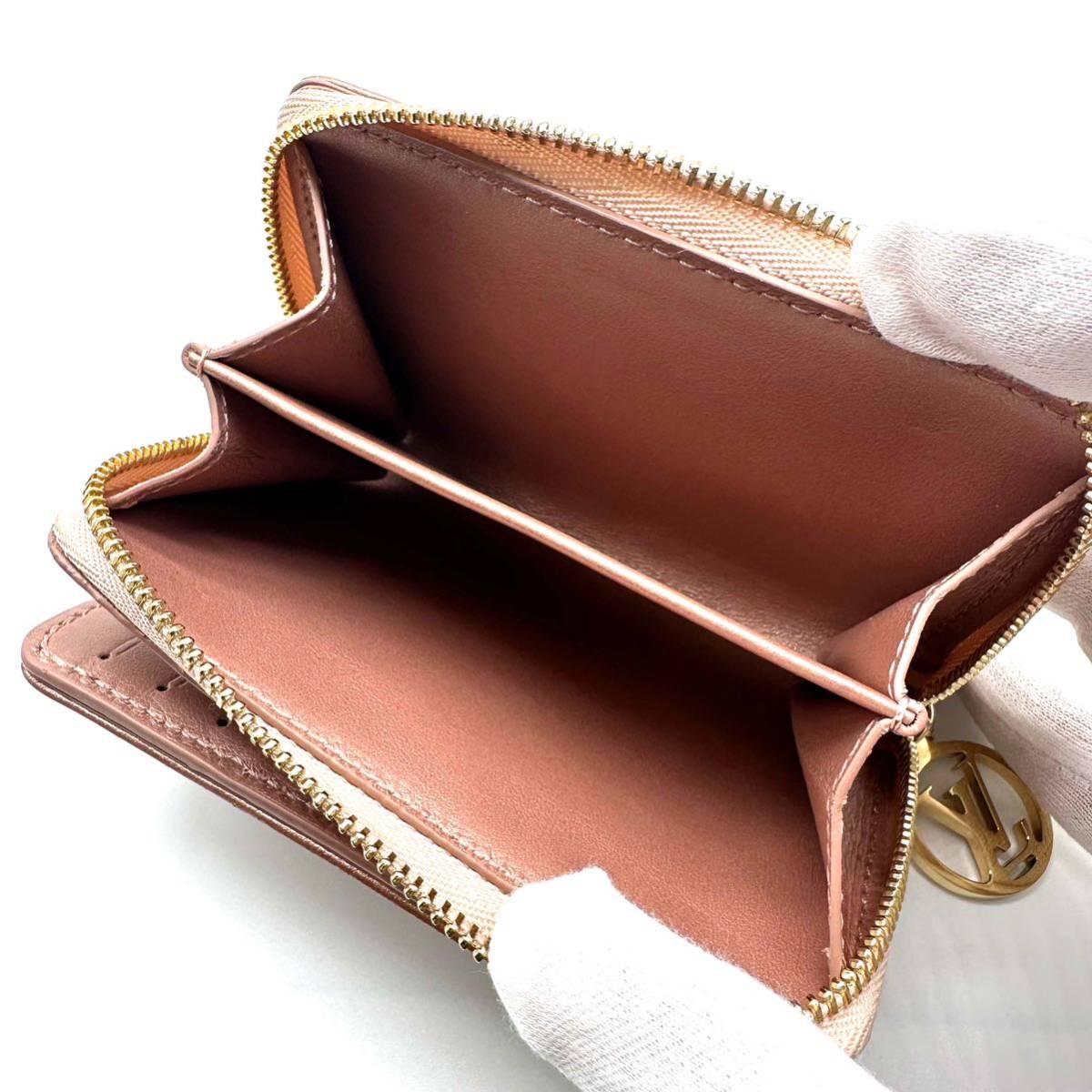 LOUIS VUITTON ルイヴィトン モノグラム ポルトフォイユ・ルー ローズ