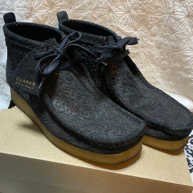 中古美品 クラークス Clarks ワラビー ワラビーブーツ END コラボ