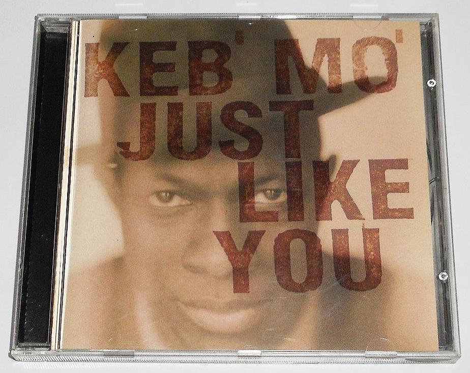 USA盤『Just Like You＊Keb' Mo'』1996年のケブ・モ ★グラミー最優秀コンテンポラリー・ブルース・アルバム賞作品★現行ブルース界重鎮_画像1