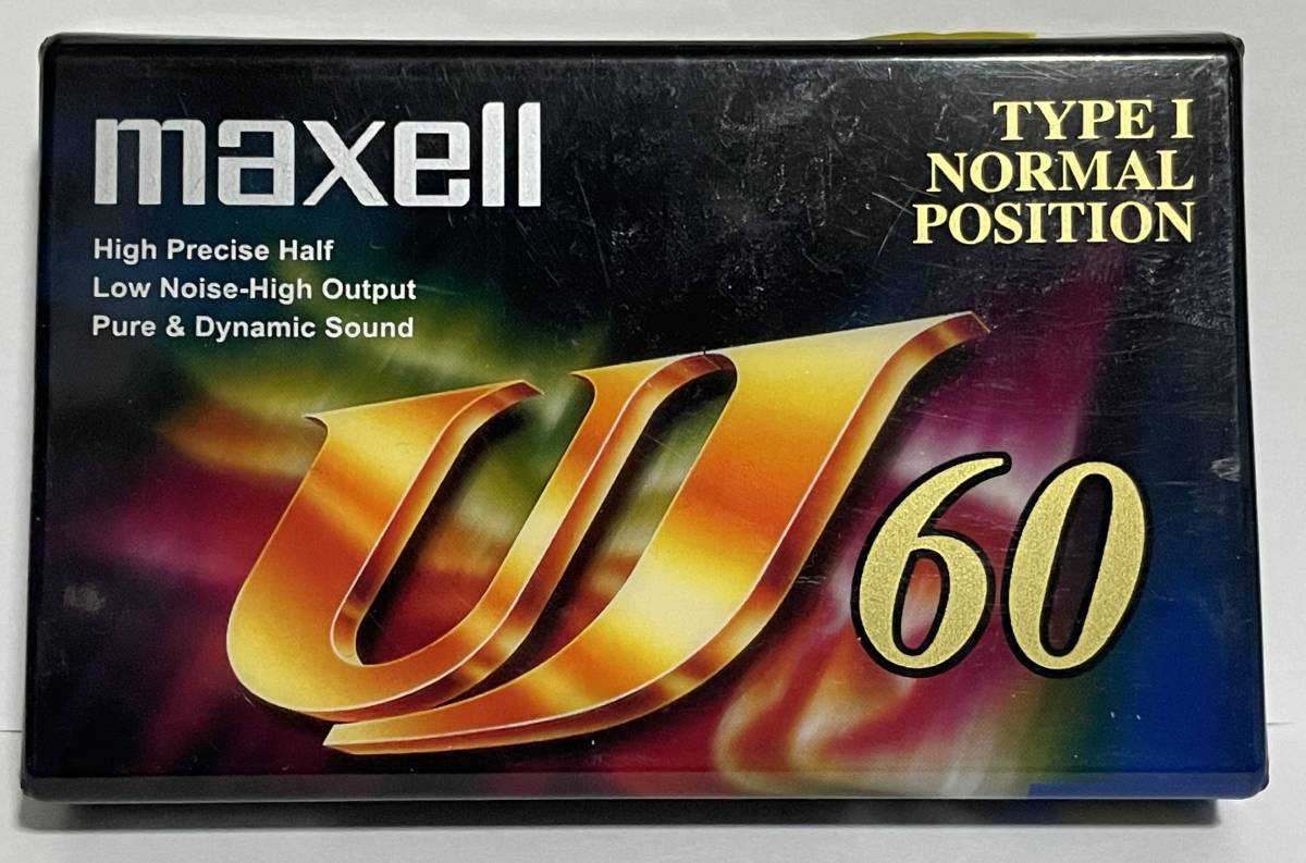 レア maxell UJ 60 60分テープ マクセル☆ノーマルポジション レア maxell UJ 60 60分テープ マクセル☆ノーマルポジション