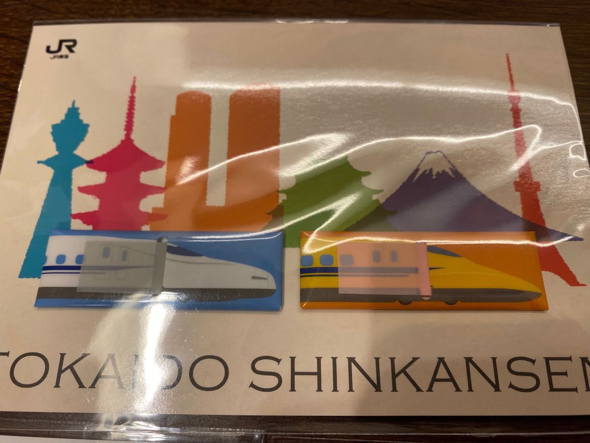 【非売品】ファイル　ふせん　付箋　鉄道　東海道新幹線　リニア・鉄道館