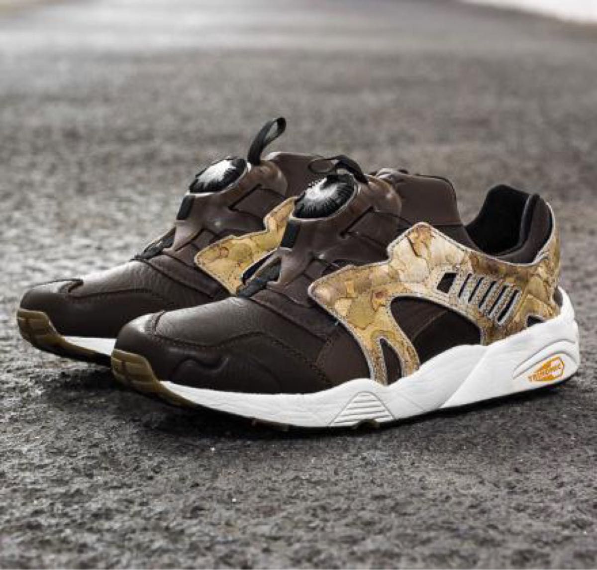 puma disc camo プーマ ディスク26.5 スニーカー迷彩 カモ柄