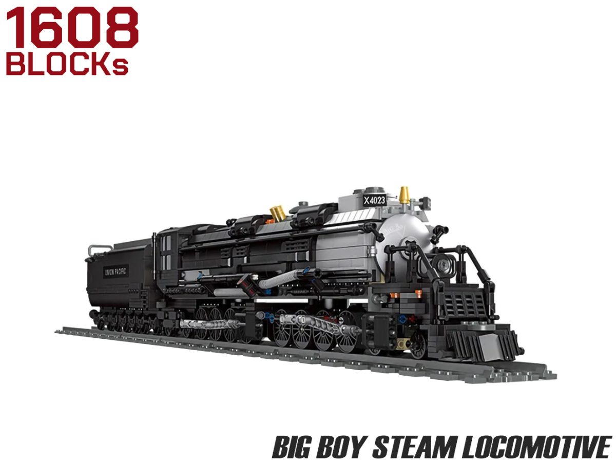 M0035TW　AFM BIG BOY 蒸気機関車 1608Blocks_画像1
