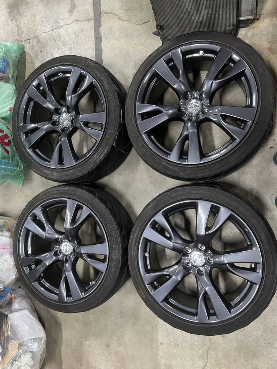 ヤフオク! - 51フーガ純正20インチホイール&245/40r20タイヤ...