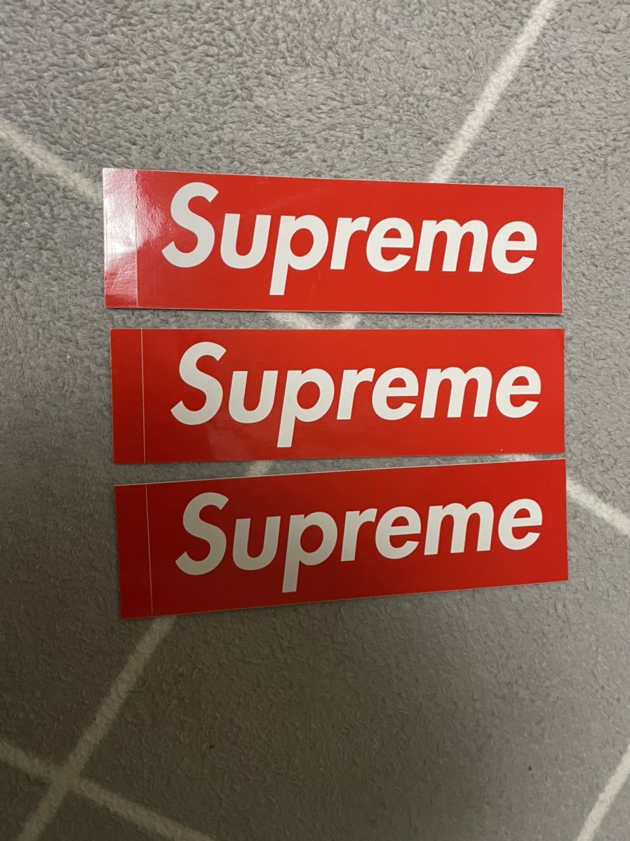 ヤフオク! - Supreme ボックスロゴ ステッカー 3枚セット シ...