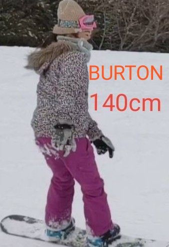 BURTON　バートン　スノーボード　ウェア　上下セット　ジュニア　M　140 　GIRLS