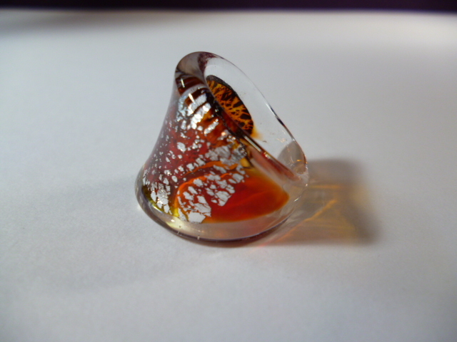 β Venetian glass Venetian glass ring β ring Venetian glass Venetian venechi Anne 