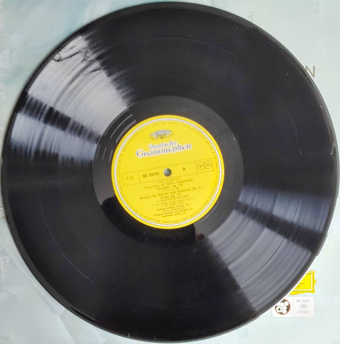 ヘルベルト・フォン・カラヤン指揮 ベルリン・フィルハーモニー管弦楽団　LPレコード「LUDWIG VAN BEETHOVEN 1770-1970」_画像10