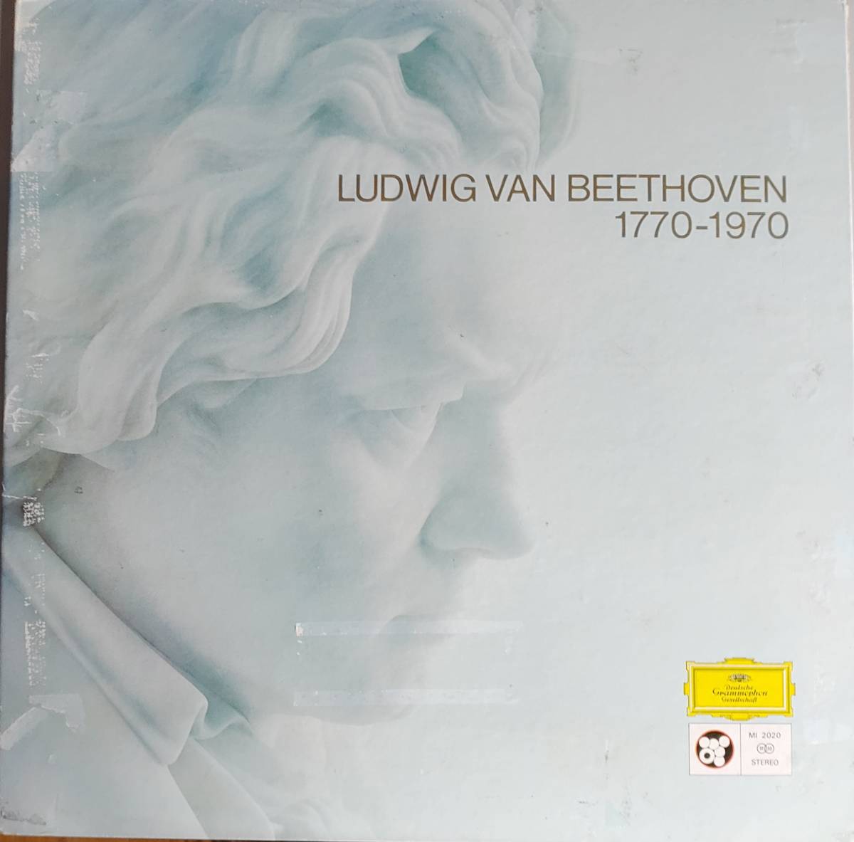 ヘルベルト・フォン・カラヤン指揮 ベルリン・フィルハーモニー管弦楽団　LPレコード「LUDWIG VAN BEETHOVEN 1770-1970」_画像1
