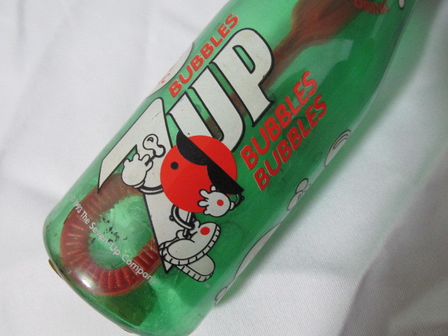 { ultra rare *50*s collection }7UP PEPSI seven up Pepsi car bon sphere bottle interior ornament small articles Vintage 