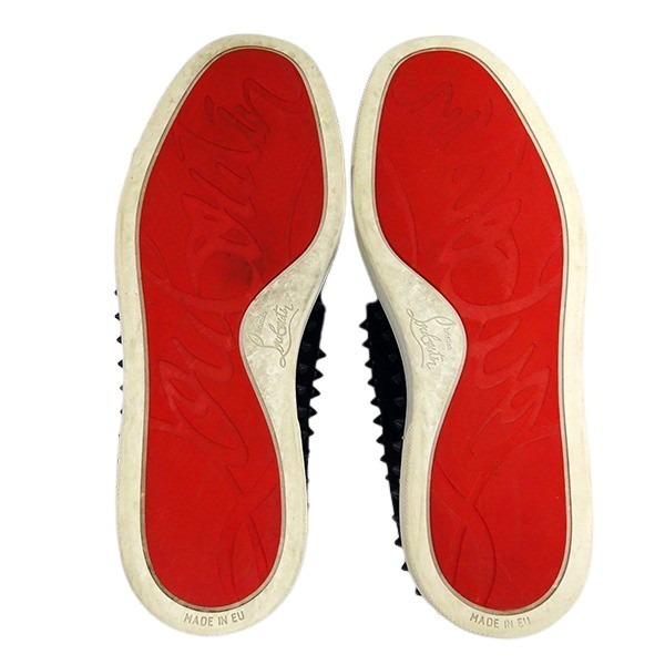 Christian Louboutin クリスチャンルブタン ピックボート ベロア