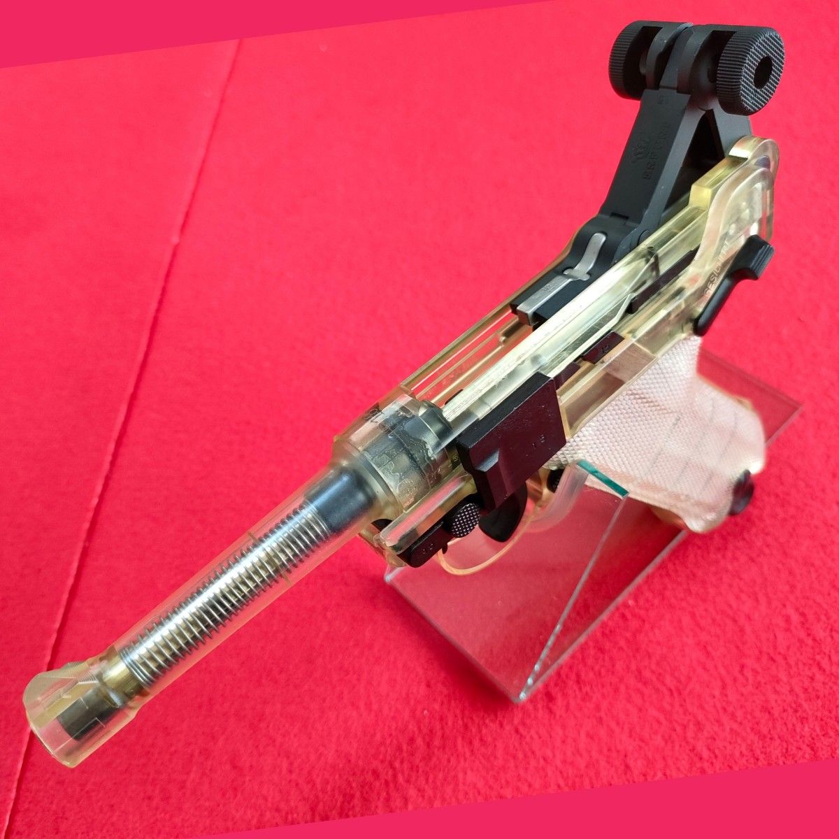 珍品希少】タナカ ルガー P08 スケルトンバージョン ガスブロー 珍品希少】タナカ ルガー P08 スケルトンバージョン ガスブロー