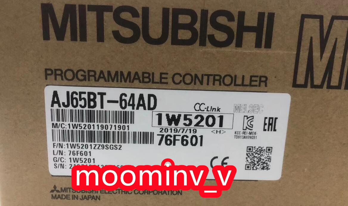 新品 MITSUBISHI 三菱 MELSEC A/D変換ユニット AJ65BT-64AD 【6ヶ月 ...