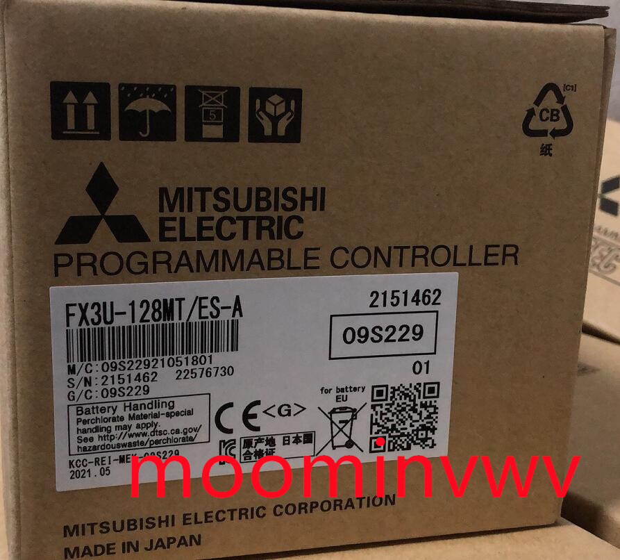 新品 MITSUBISHI/三菱電機 FX3U-128MT/ES-A 保証6ヶ月 www