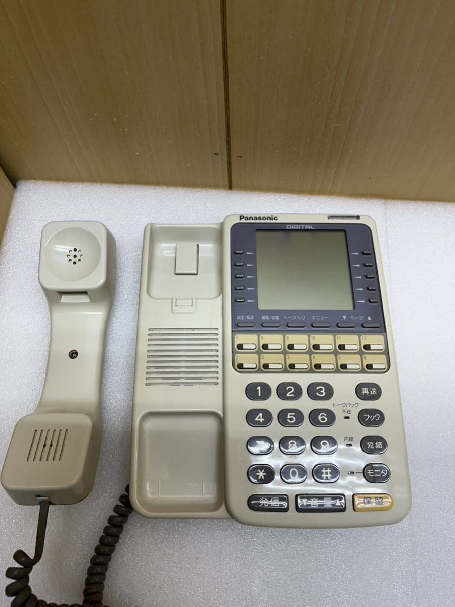 XL5695 VB-3411ALD Panasonic/パナソニック12外線大画面表示電話機