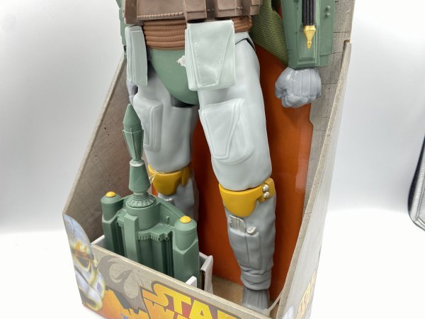 【中古品】スター・ウォーズ 18インチフィギュア ボバ・フェット 全長18インチ STAR WARS BOBA FETT 1FA3-T100-2AZ18の画像3