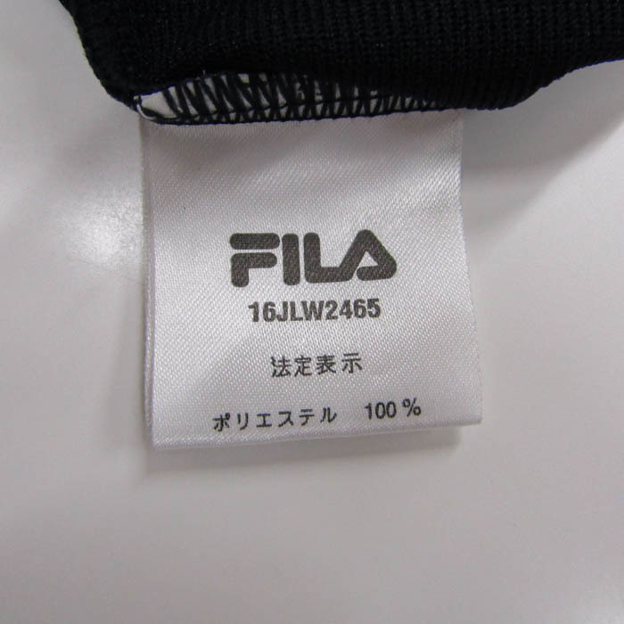 フィラ ジップアップジャージ 長袖 袖ライン スポーツウェア トップス レディース Sサイズ ネイビー FILA_画像9