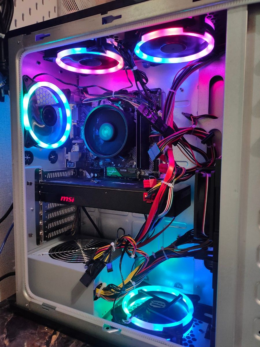 【爆速】ゲーミングPCフルセット Ryzen7 2700X/16G/Vega56 フォートナイトAPEX余裕
