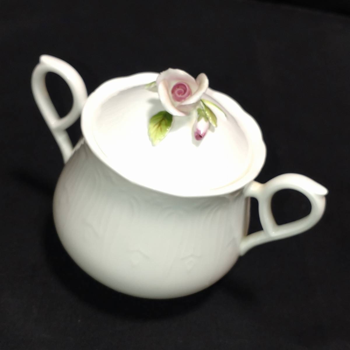 マルリ 薔薇のティ―ポットセット シュガーポット クリーマー マルリ 薔薇のティ―ポットセット シュガーポット クリーマー