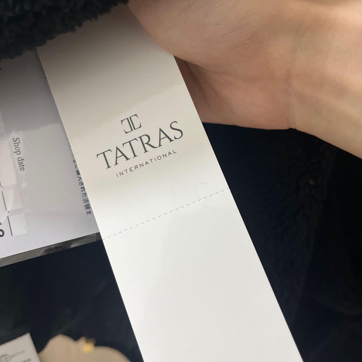 新品未使用タグ付き　タトラス　ボアジャケット ブルゾン TATRAS(タトラス) BAGGI バッジ　サイズ1