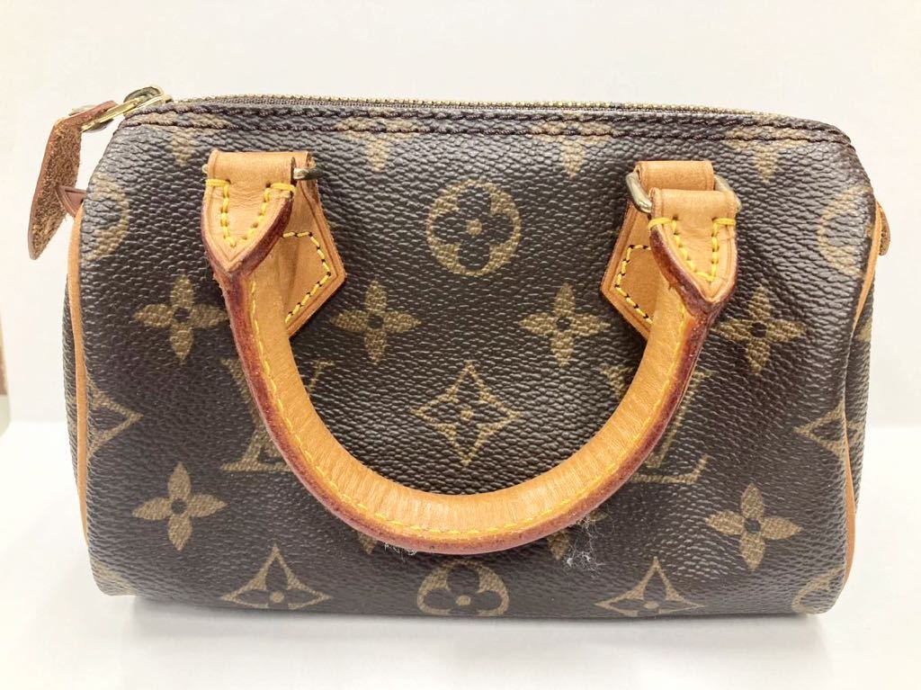 がある ☆ LOUIS VUITTON ルイヴィトン ナノ・スピーディ モノグラム
