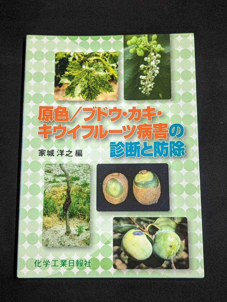 本　「原色/ブドウ・カキ・キウイフルーツ病害の診断と防除/家城洋之」 化学工業日報社　管理1_画像1