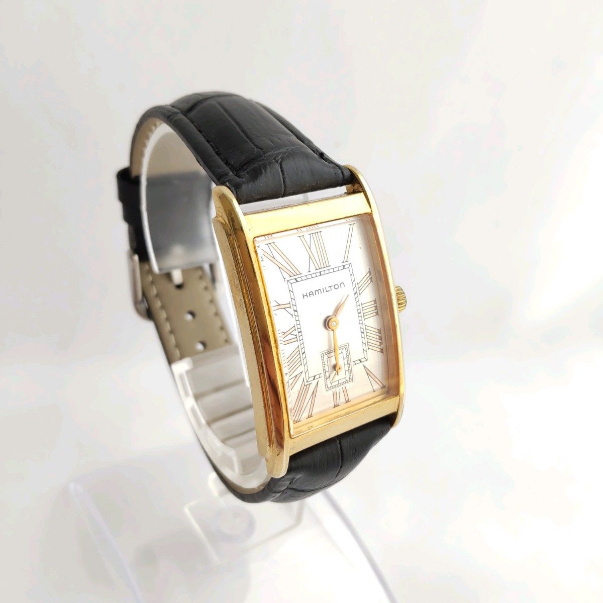 安心発送 ☆【美品稼働品】Dior ディオール ゴールド スモセコ ローマ