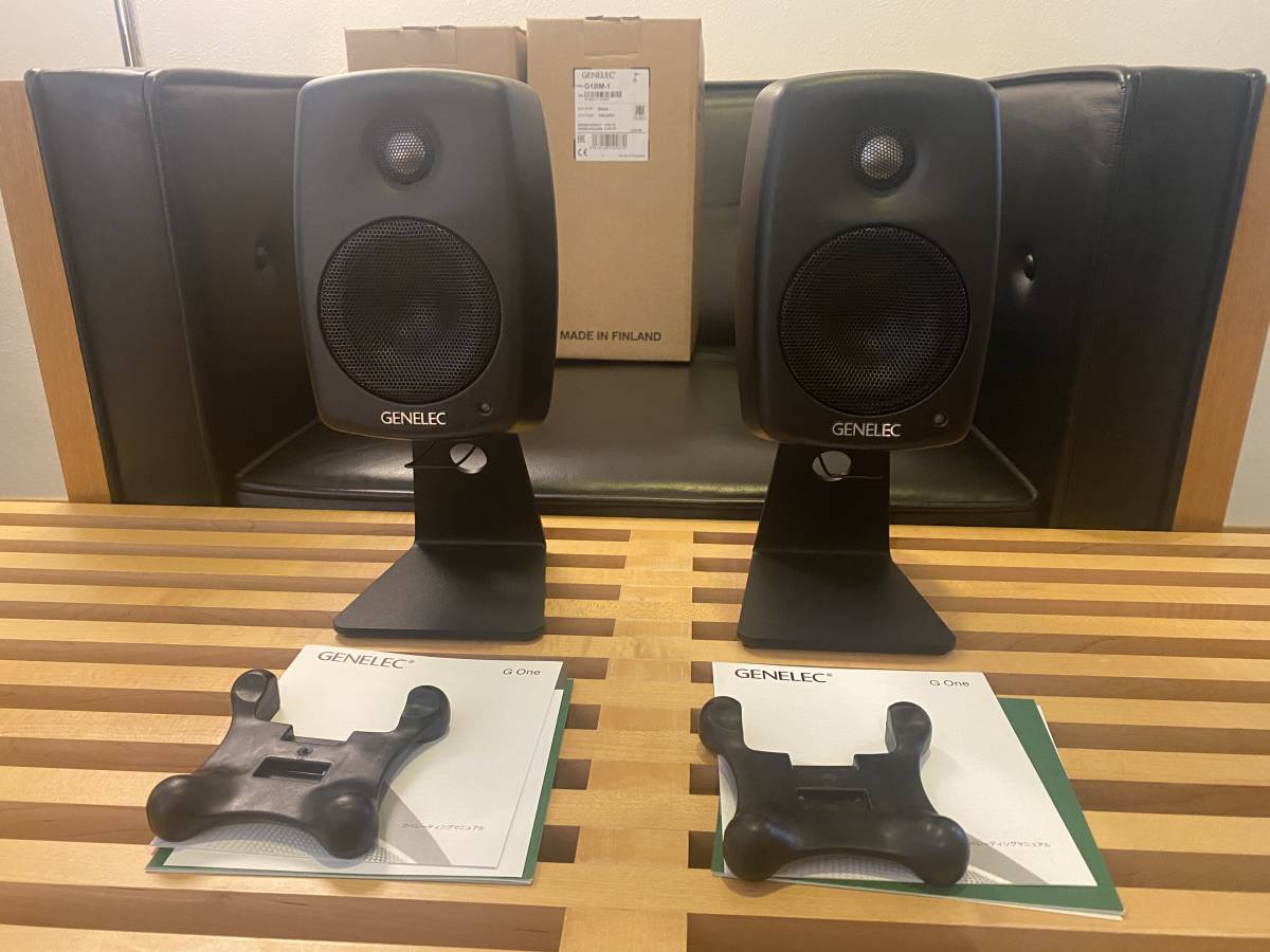 GENELEC ジェネレック / G One ブラック (ペア) 専用スタンド GENELEC ジェネレック / G One ブラック (ペア) 専用スタンド