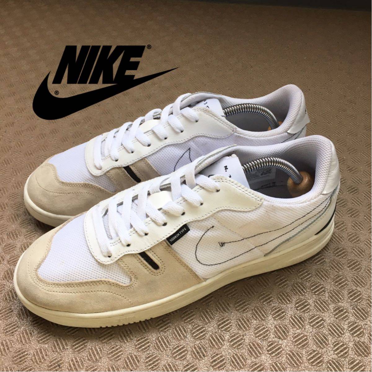 ★【 NIKE 】★ SQUASH TYPE QS メッシュシスニーカー★サイズ 28_画像1