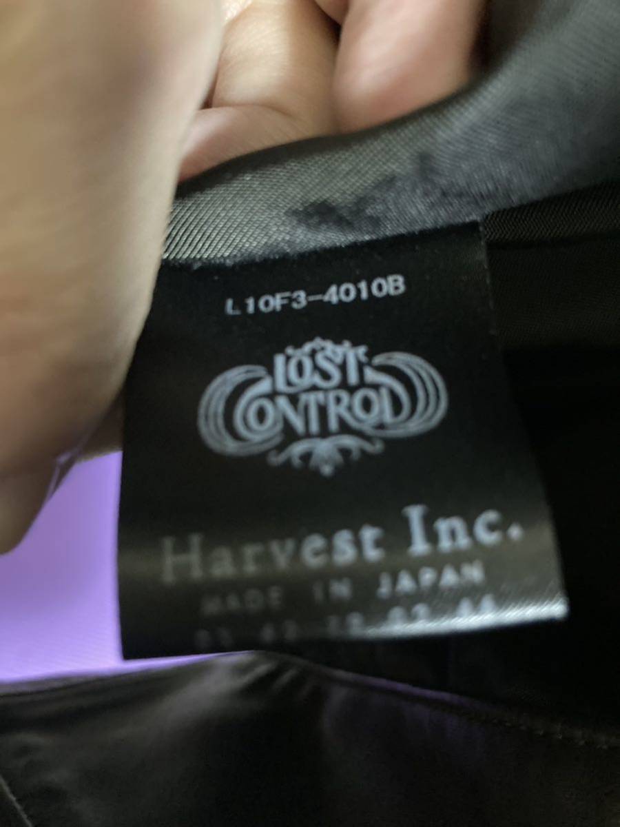 今週まで値下げ!LOST CONTROL ホースハイドシングルライダース