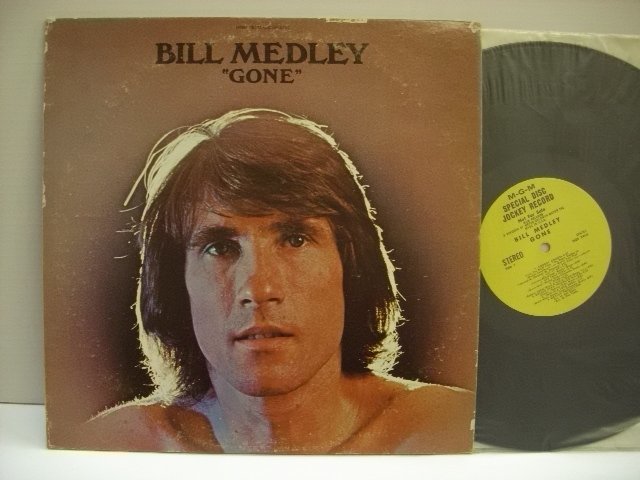 [LP] BILL MEDLEY ビル・メドレー / GONE ゴーン USサンプル盤 MGM SE-4741 THE RIGHTEOUS BROTHERS ライチャス・ブラザース ◇r50210_画像1