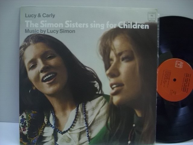 [LP] LUCY & CARLY / THE SIMON SISTERS SING FOR CHILDREN サイモン・シスターズ カーリー・サイモン US盤 COLUMBIA CR 21539 ◇r50210_画像1