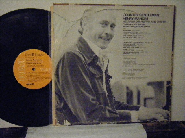 ▲LP HENRY MANCINI ヘンリー・マンシーニ / COUNTRY GENTLEMAN 輸入盤 RCA APL1-0270◇r50211_画像2