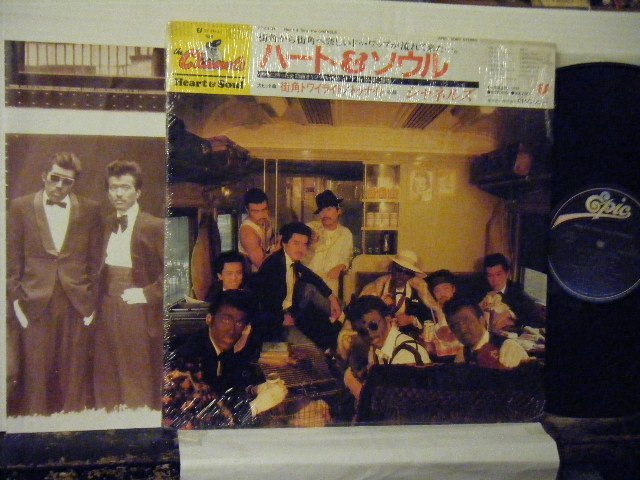 ▲LP シャネルズ CHANELS / ハート＆ソウル 帯付 EPICソニー27・3H-31 鈴木雅之 田代まさし 桑野信義◇r50219_画像1