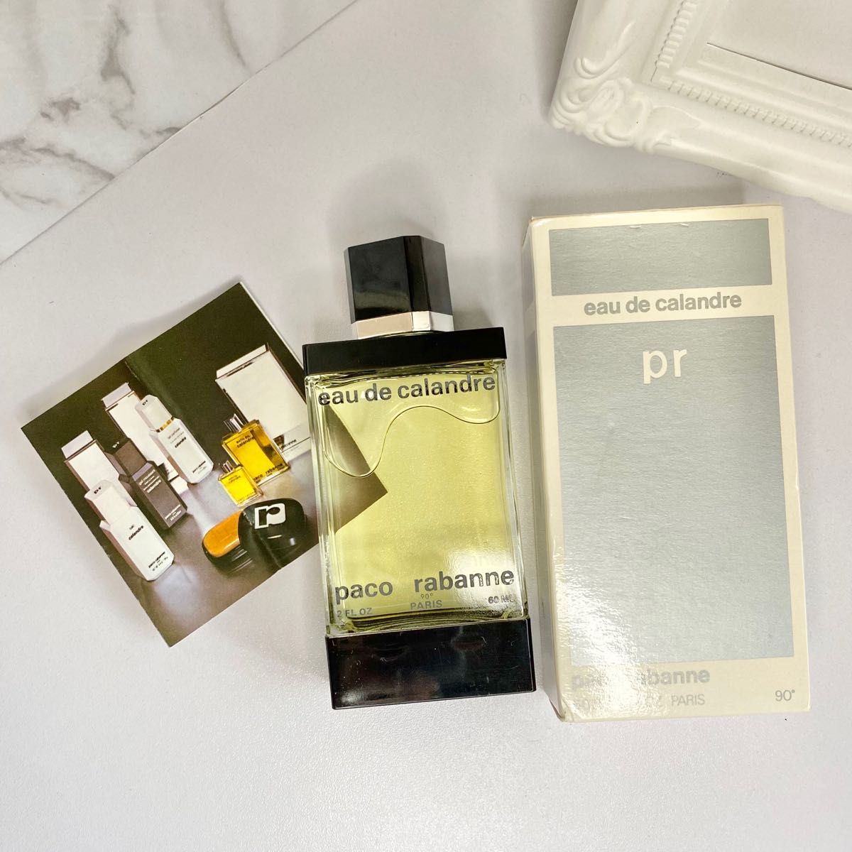 パコラバンヌ オードカランドル calandre ビンテージ フレグランス 60ml オードトワレ Paco Rabanne