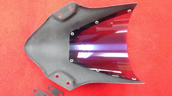 マジカルレーシング カーボンスクリーン KAWASAKI Ninja250/400用 B