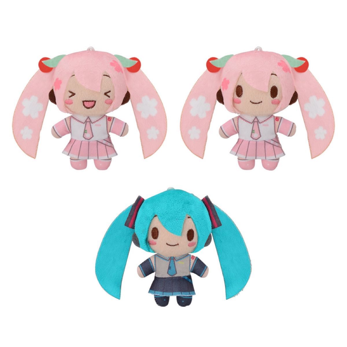 新品 初音ミクシリーズ モアプラスマスコット 桜ミク 2023 2種 新品 初音ミクシリーズ モアプラスマスコット 桜ミク 2023 2種