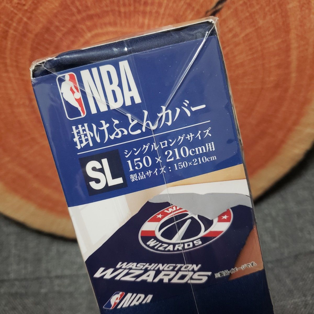 【未開封】NBA 掛け布団カバー SL 150×210cm ネイビーカラー ワシントン・ウィザーズ