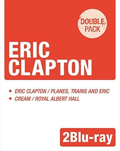 未開封新品/廃盤/Eric Clapton来日記念盤2Blu-ray「プレーンズトレインズ＆ジャパンツアー2014+クリーム/Live at Royal Albert Hall2005」