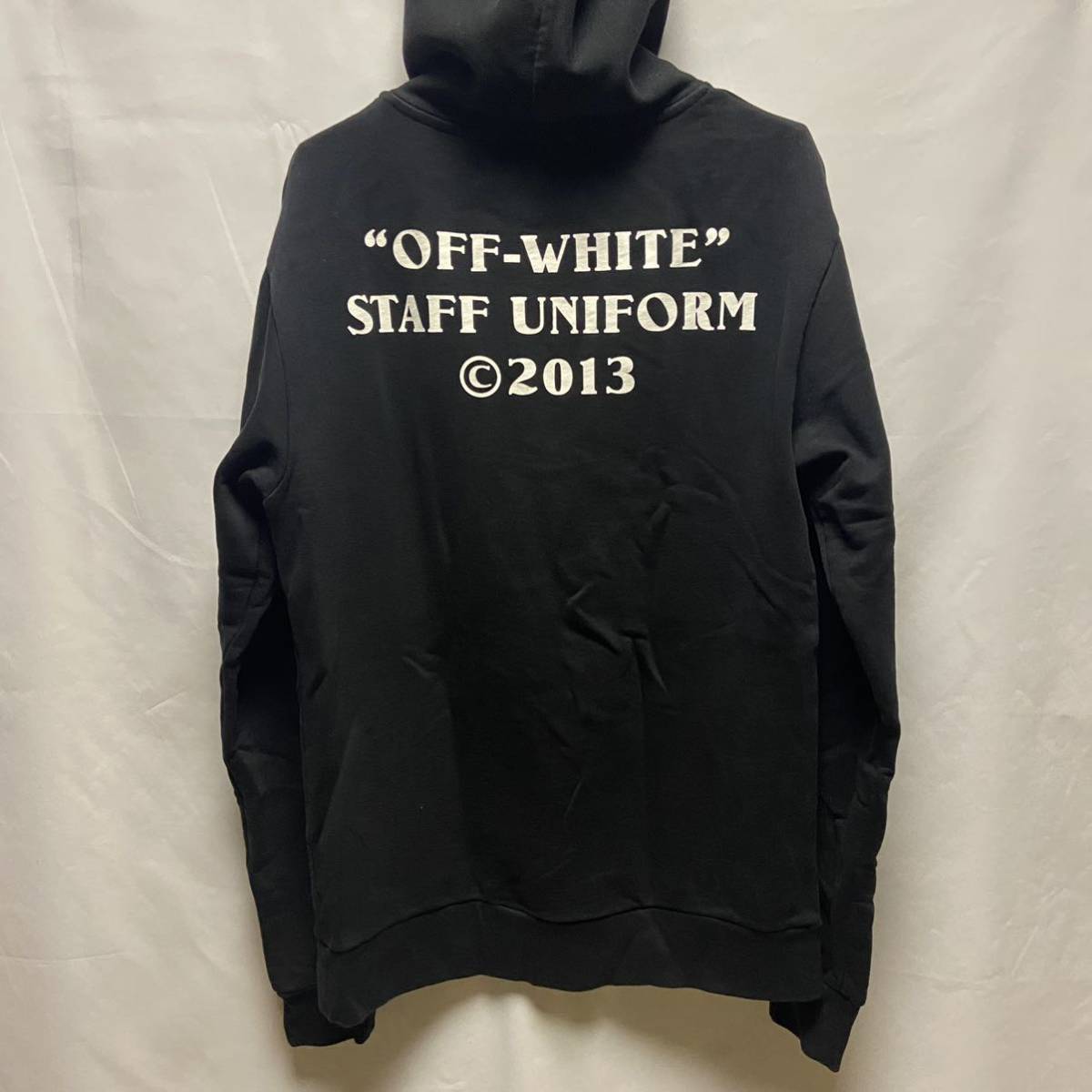 非売品】Off White オフホワイト パーカー STAFF UNIFORM-